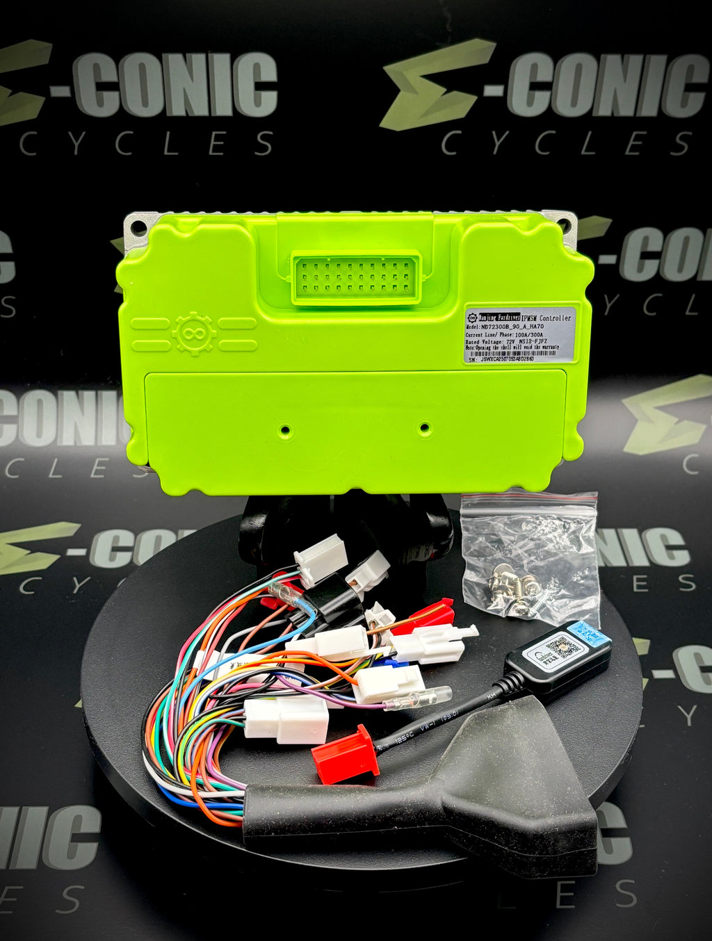 FarDriver Sinewave Controller:  ND72300b ENCODER w BUILT IN Bluetooth (Tuttio Soleil 01 or QRonge X1 Spark)