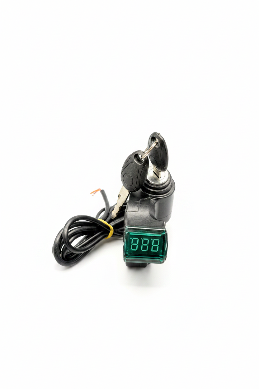 Controller Essentials:  Key Ignition w Voltmeter (Regular or PreWired)